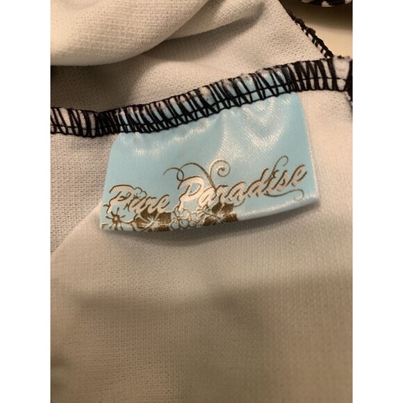 Pure Paradise Women's Polka Dot Swim Top Unpadded Size Unknown Multicolor - Picture 6 of 8